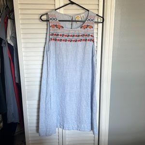 super cute blue dress!! great for spring